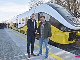 Pierwszy pasażerski pociąg w Bielawie