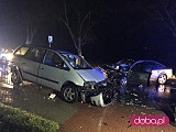 Wypadek na K8 w Łagiewnikach