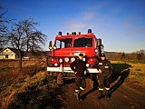 Przekazanie samochodu pożarniczego z OSP Gilów dla OSP Jaźwina