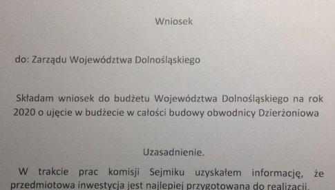 Stanisław Jurcewicz o pracach nad budżetem Województwa Dolnośląskiego na 2020 rok