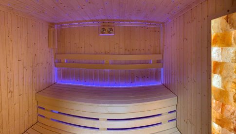 Sauna fińska przy Pływalni Miejskiej Aquarius w Bielawie