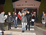 Protest przed Sądem Rejonowym w Dzierżoniowie