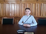 Hubert Jazowski na fotelu burmistrza Bielawy