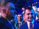 Reprezentacja powiatu dzierżoniowskiego na konwencji Prezydenta RP Andrzeja Dudy