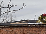Zerwany dach w Piskorzowie