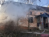 Pożar domu w Nowej Wsi Niemczańskiej