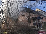 Pożar domu w Nowej Wsi Niemczańskiej
