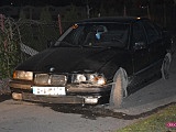 Zderzenie bmw i volkswagena w Nowiźnie