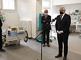 We Wrocławiu otwarto pododdział intensywnej terapii dla pacjentów zarażonych koronawirusem 