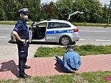 Akcja policji na bielawskiej obwodnicy