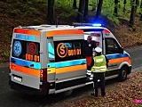 Zderzenie dwóch pojazdów na trasie Jodłownik - Wolibórz