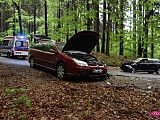 Zderzenie dwóch pojazdów na trasie Jodłownik - Wolibórz