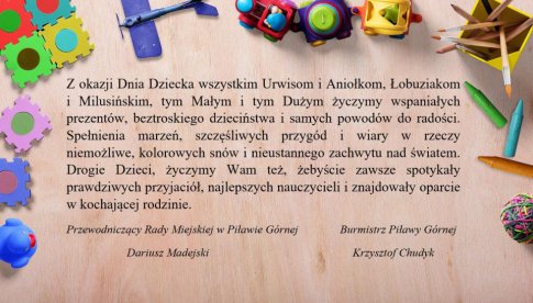 Piława Górna: życzenia z okazji Dnia Dziecka