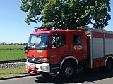 Straż pożarna na drodze Dzierżoniów - Bielawa