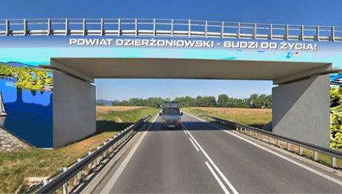 Wiadukt na drodze Dzierżoniów - Łagiewniki