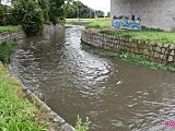 Coraz więcej wody w rzekach w Dzierżoniowie, Bielawie i Pieszycach