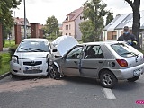 Zderzenie dwóch aut w Bielawie