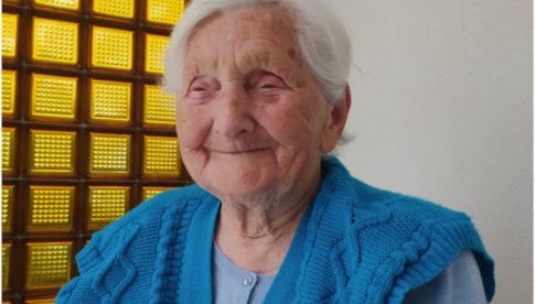 Maria Duziak - 101- letnia mieszkanka Pieszyc