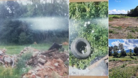 Bielawski dzielnicowy ustalił osobę zaśmiecającą teren tuż przy lesie
