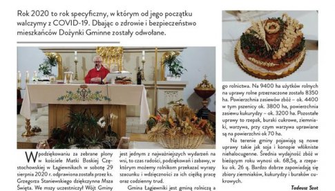 Najnowszy numer biuletynu informacyjnego „Gazeta Łagiewnicka”