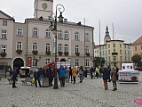 Manifestacja antycovidowców w Dzierżoniowie