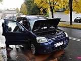 Zderzenie pojazdów na Daszyńskiego w Dzierżoniowie