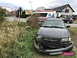Wypadek przy wjeździe do Pieszyc