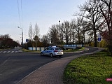 Motorowerzysta wywrócił się na wiadukcie