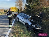 Pijany kierowca wypadł z drogi Pieszyce - Rościszów