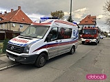 Akcja ratunkowa na ul. Frankowskiego w Bielawie