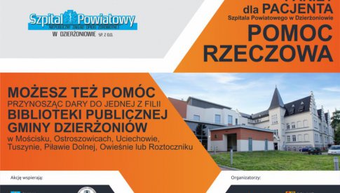 Gmina Dzierżoniów dołącza do akcji pomocowej dla pacjentów szpitala