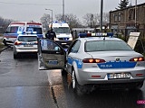 Bus z obywatelami Ukrainy wypadł z drogi w Dzierżoniowie