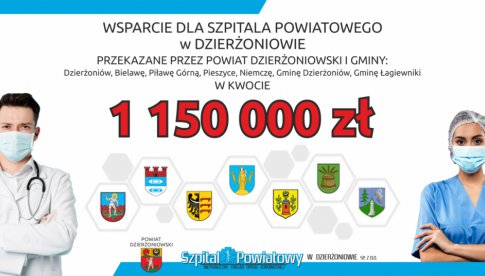Ponad milion złotych od samorządów dla Szpitala Powiatowego w Dzierżoniowie