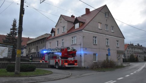 Straż pożarna na 3 Maja w Pieszycach