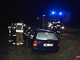 Volkswagenem wypadł z drogi w Rościszowie