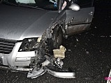 Wypadek na drodze Łagiewniki - Strzelin