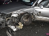 Wypadek na drodze Łagiewniki - Strzelin