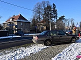 Kolizja z udziałem trzech pojazdów w Dzierżoniowie