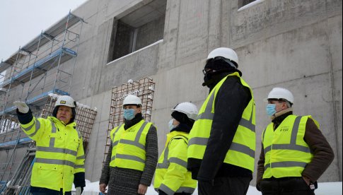 Intensywne prace na budowie Dolnośląskiego Centrum Sportu w Jakuszycach