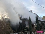 Pożar domu przy ulicy Staszica