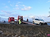 Zderzenie pojazdów na ósemce