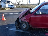 Zderzenie fiata i suzuki na ósemce