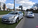 Zderzenie toyoty z citroenem w Dzierżoniowie