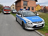 Wypadek w Pieszycach. Mężczyzna spadł z wysokości