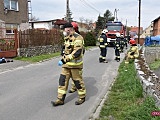 Wypadek w Pieszycach. Mężczyzna spadł z wysokości