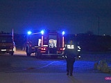 Pożar samochodu ciężarowego w Bielawie