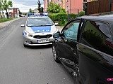 Zderzenie audi z fordem w Dzierżoniowie