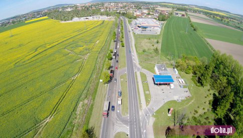 Droga Dzierżoniów - Bielawa - prace dotyczące linii energetycznej