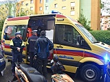 Wypadek rowerzystów Bielawie