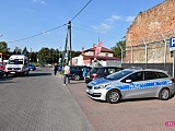 Zderzenie pojazdów na parkingu Lidla